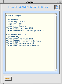 Motif Interface Display