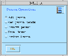 Motif Interface Operations Menu